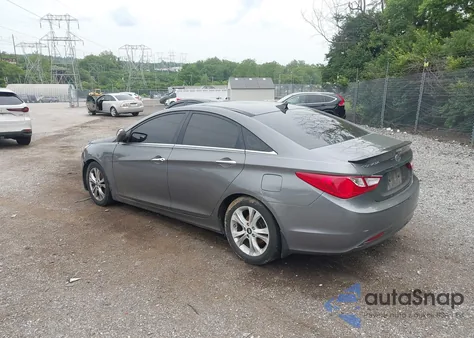 2012 Hyundai Sonata Limited из США, поврежденный, VIN 5NPEC4AC4CH437603